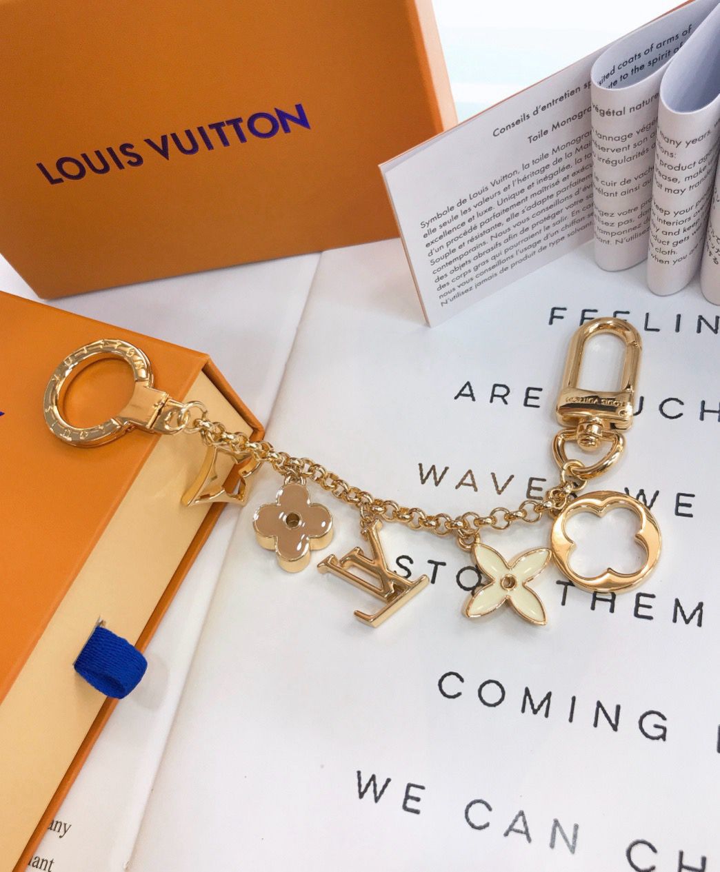 Louis Vuitton LV  Bag Charm Key Holder